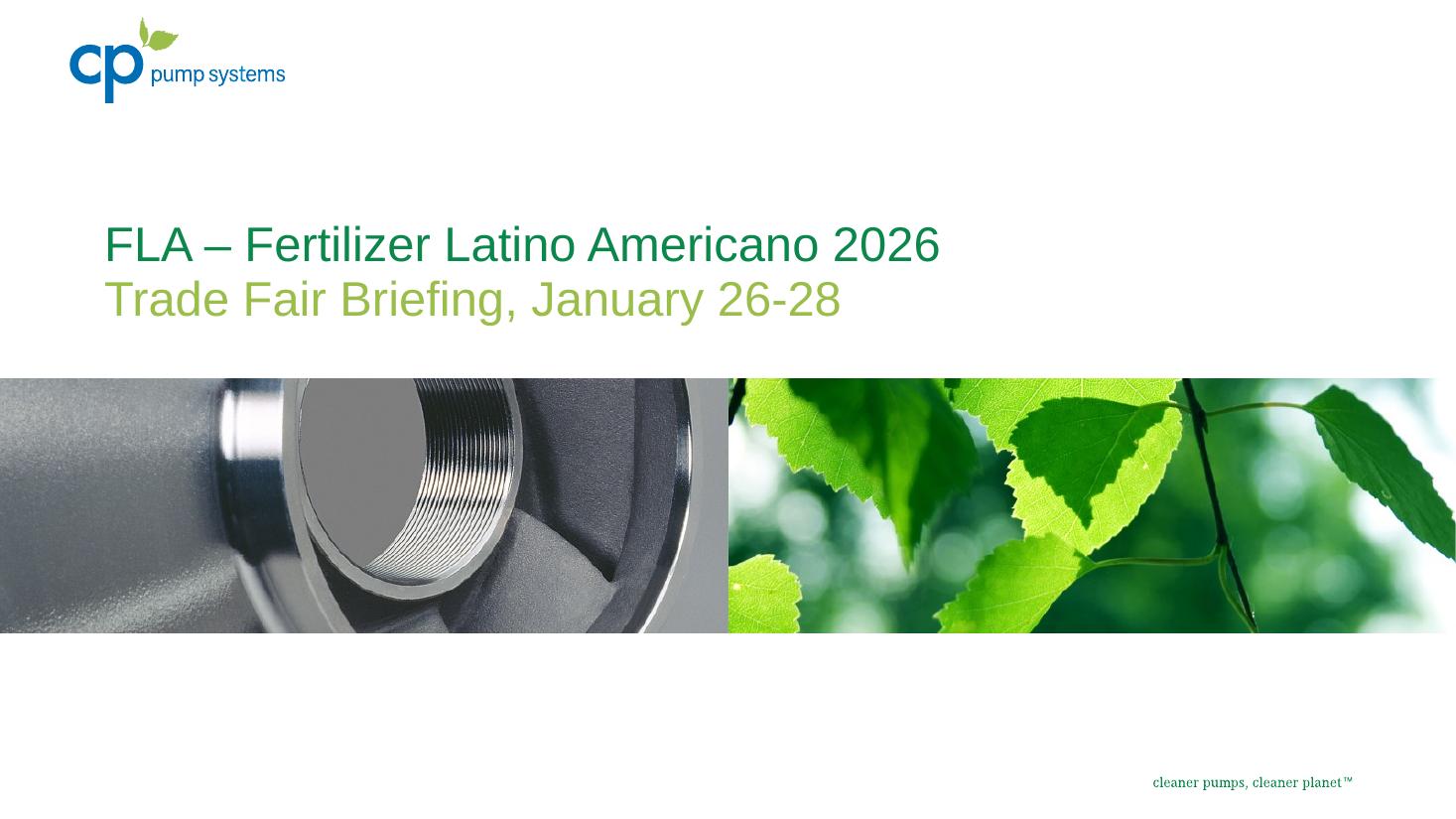 Fertilizer Latino Americano 2026, Briefing 1