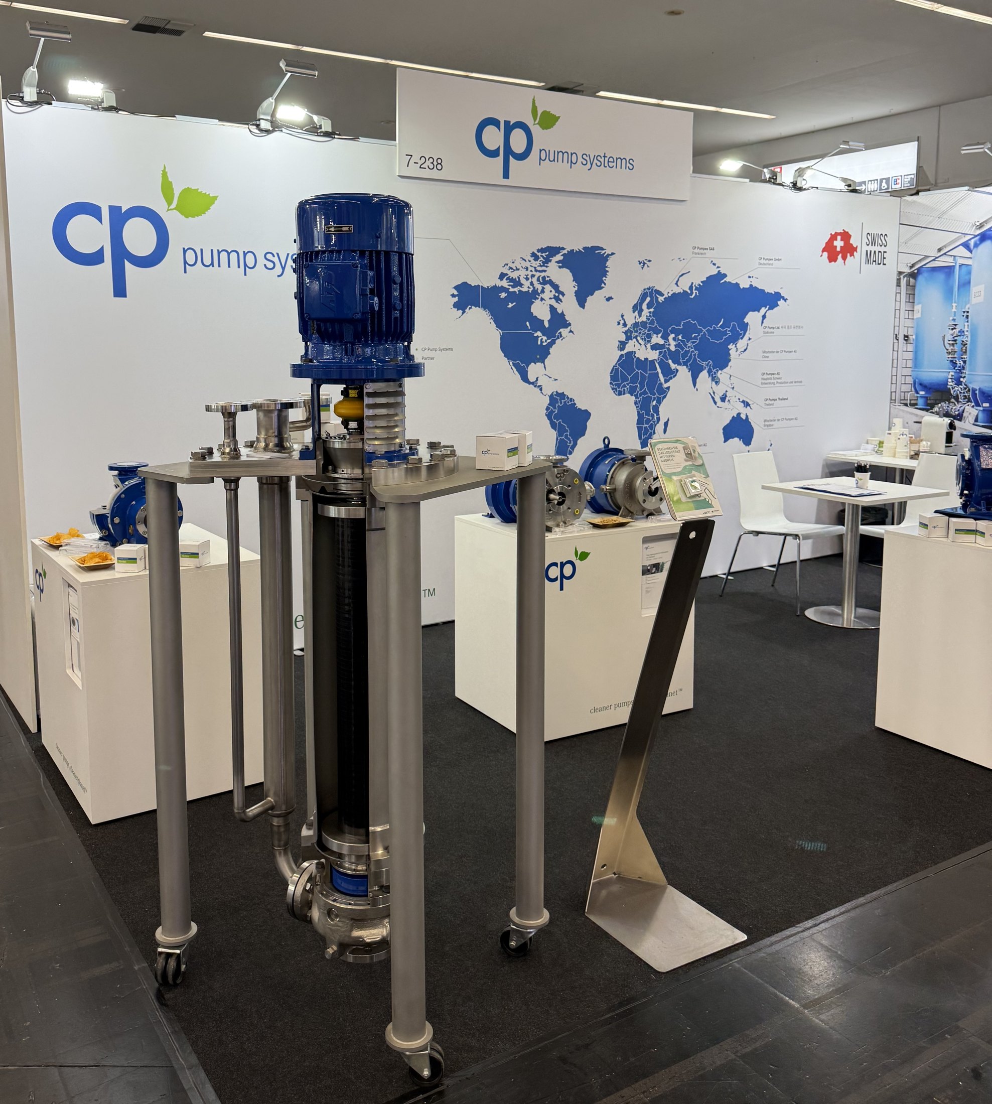 Pumps & Valves 2026, Vor Ort 1