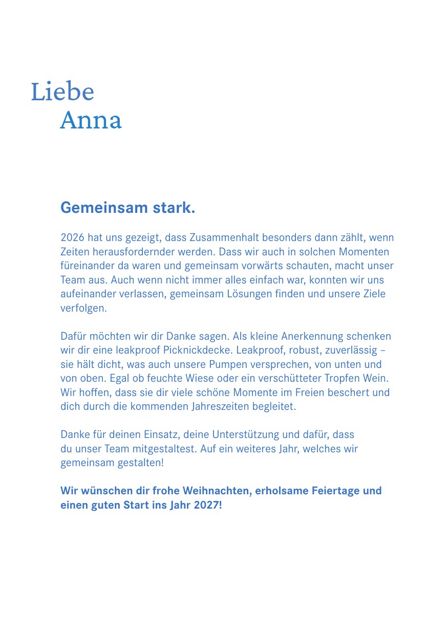 Innenseite Mitarbeitende: Gemeinsam stark